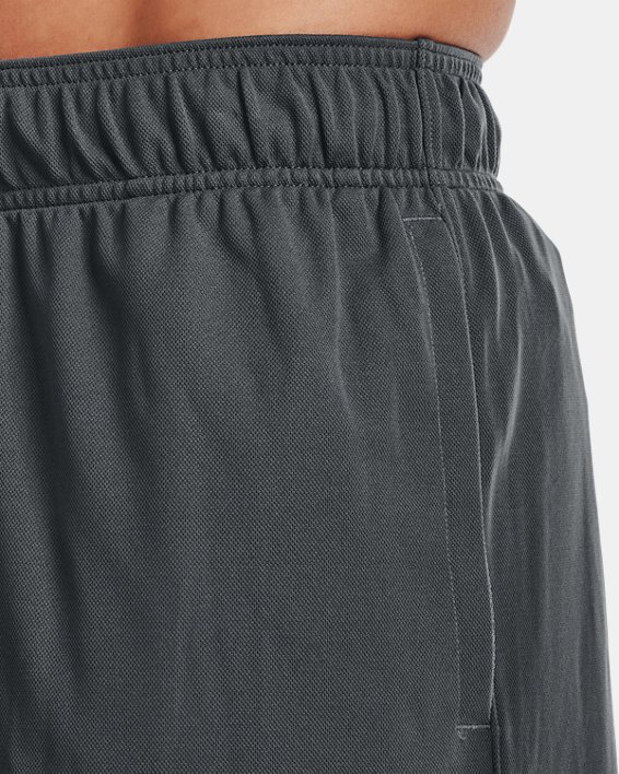 男士UA Baseline 10英寸網球短褲, Gray, pdpMainDesktop image number 3